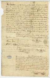 Escritura de Francis Fisher